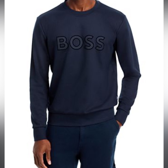 Hugo Boss Men’s Sweater / Sweatshirt Navy Blue